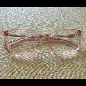 Coach prescription eye glasses with case and cloth